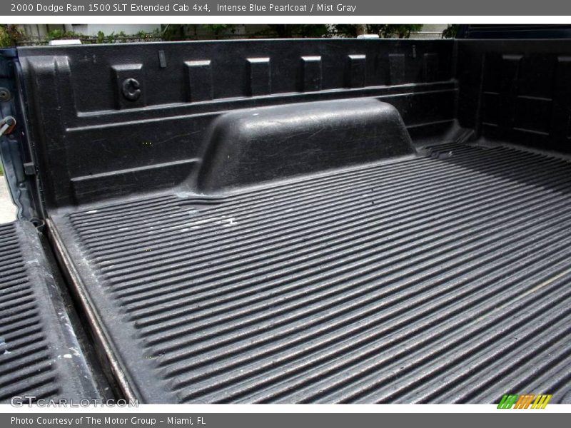 Intense Blue Pearlcoat / Mist Gray 2000 Dodge Ram 1500 SLT Extended Cab 4x4