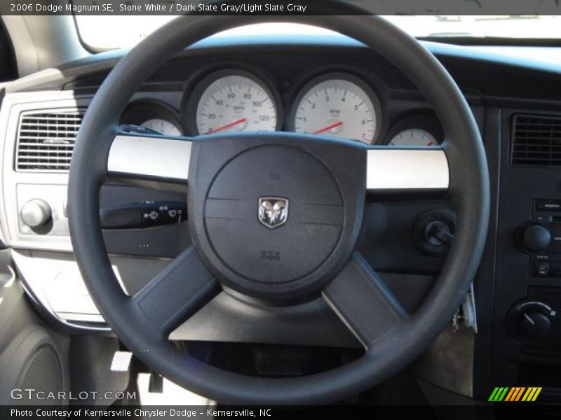 Stone White / Dark Slate Gray/Light Slate Gray 2006 Dodge Magnum SE