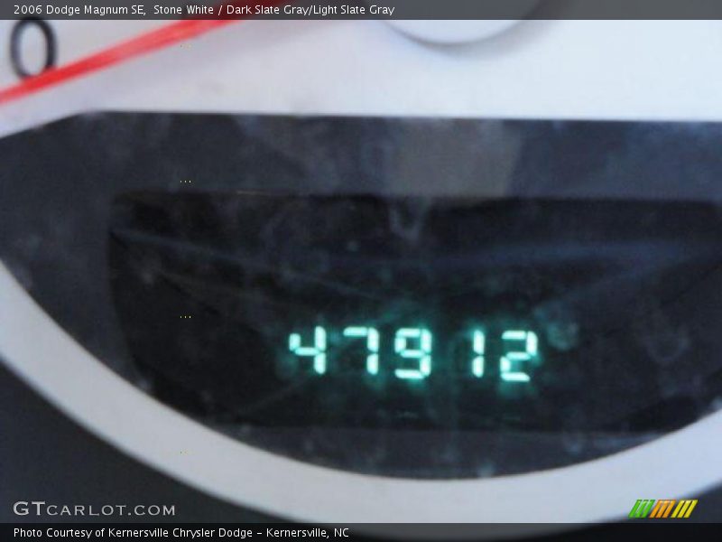 Stone White / Dark Slate Gray/Light Slate Gray 2006 Dodge Magnum SE