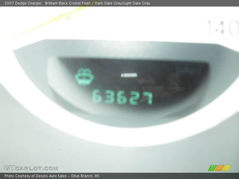 Brilliant Black Crystal Pearl / Dark Slate Gray/Light Slate Gray 2007 Dodge Charger