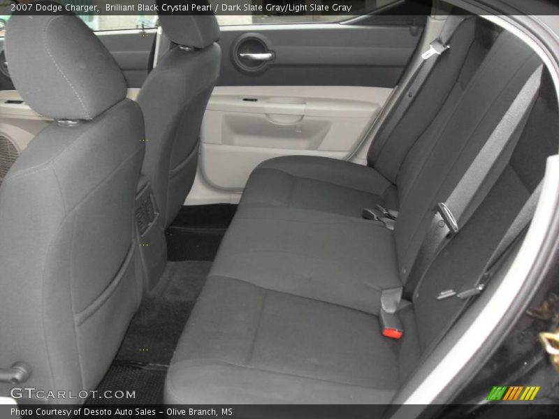 Brilliant Black Crystal Pearl / Dark Slate Gray/Light Slate Gray 2007 Dodge Charger