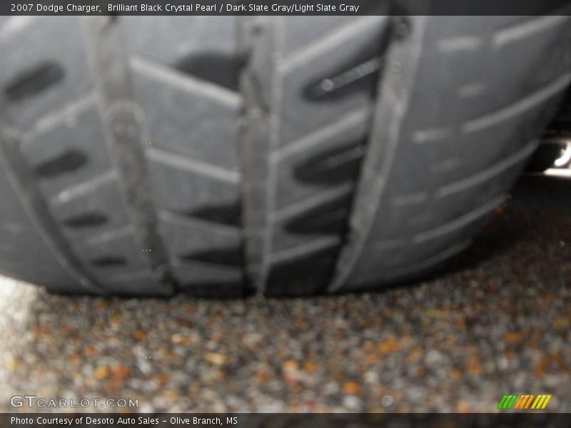 Brilliant Black Crystal Pearl / Dark Slate Gray/Light Slate Gray 2007 Dodge Charger