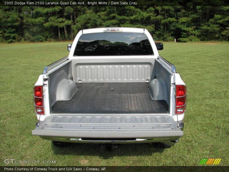 Bright White / Dark Slate Gray 2005 Dodge Ram 2500 Laramie Quad Cab 4x4