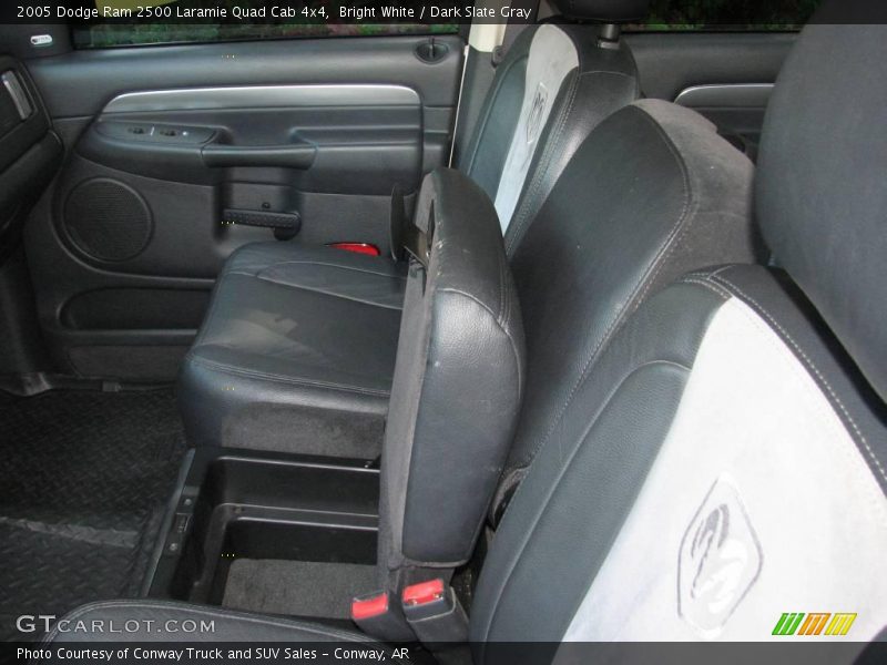 Bright White / Dark Slate Gray 2005 Dodge Ram 2500 Laramie Quad Cab 4x4