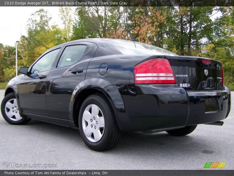 Brilliant Black Crystal Pearl / Dark Slate Gray 2010 Dodge Avenger SXT