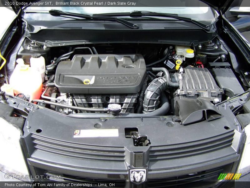 Brilliant Black Crystal Pearl / Dark Slate Gray 2010 Dodge Avenger SXT