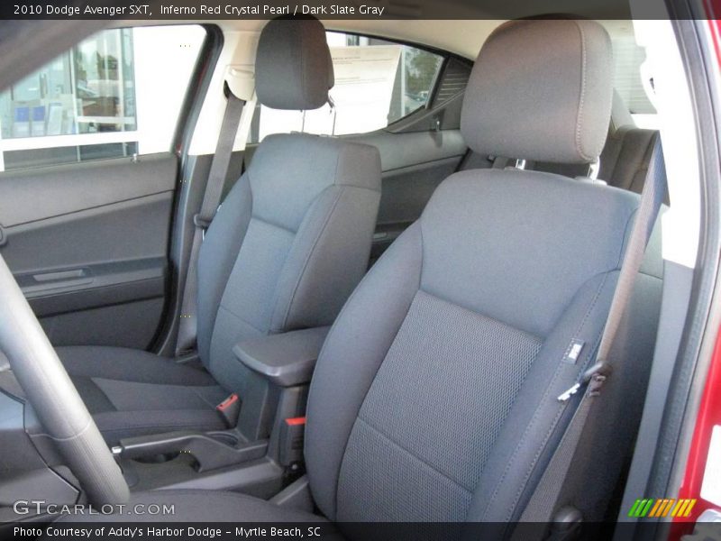 Inferno Red Crystal Pearl / Dark Slate Gray 2010 Dodge Avenger SXT