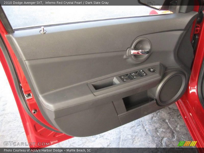 Inferno Red Crystal Pearl / Dark Slate Gray 2010 Dodge Avenger SXT