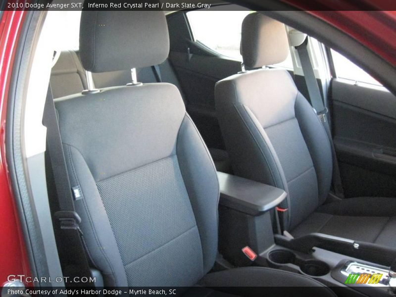 Inferno Red Crystal Pearl / Dark Slate Gray 2010 Dodge Avenger SXT