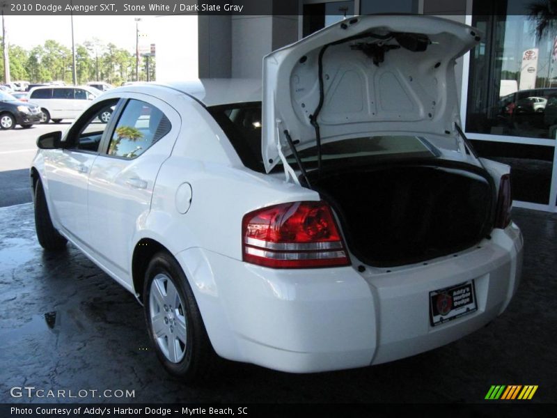 Stone White / Dark Slate Gray 2010 Dodge Avenger SXT