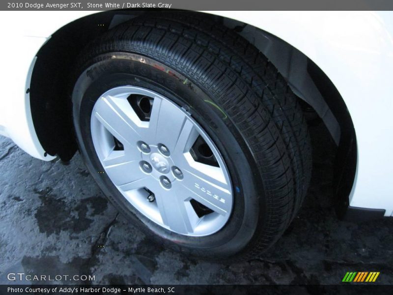 Stone White / Dark Slate Gray 2010 Dodge Avenger SXT