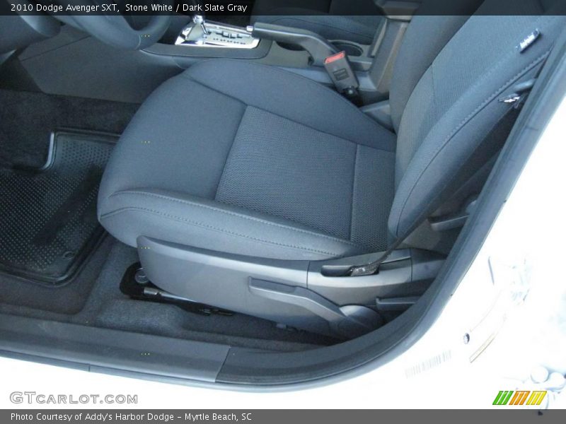Stone White / Dark Slate Gray 2010 Dodge Avenger SXT