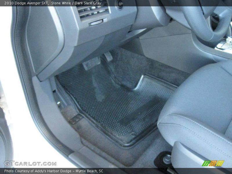 Stone White / Dark Slate Gray 2010 Dodge Avenger SXT