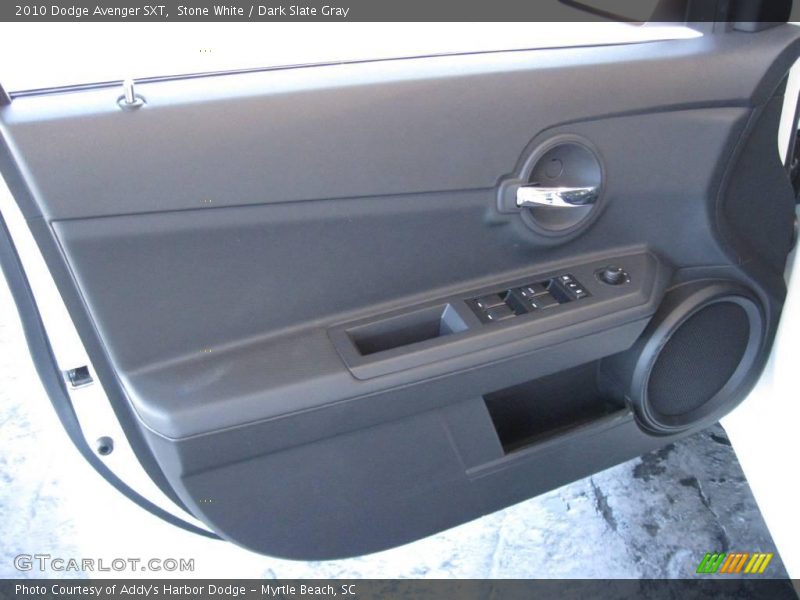 Stone White / Dark Slate Gray 2010 Dodge Avenger SXT