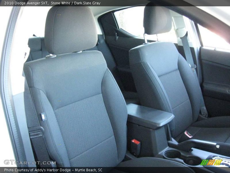 Stone White / Dark Slate Gray 2010 Dodge Avenger SXT