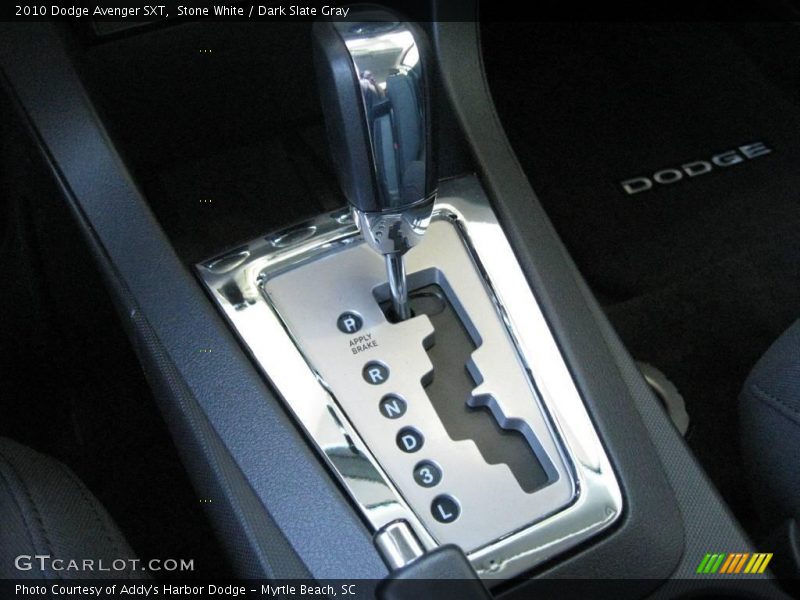 Stone White / Dark Slate Gray 2010 Dodge Avenger SXT