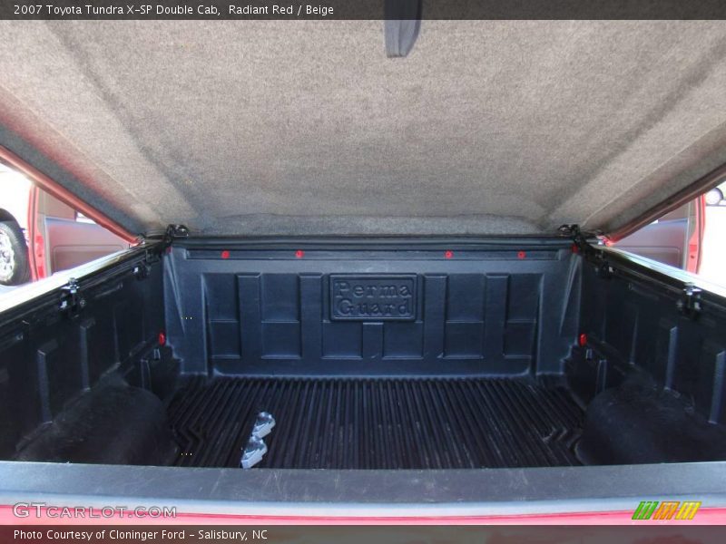 Radiant Red / Beige 2007 Toyota Tundra X-SP Double Cab