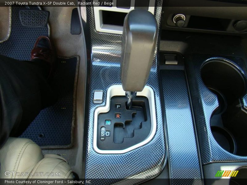 Radiant Red / Beige 2007 Toyota Tundra X-SP Double Cab