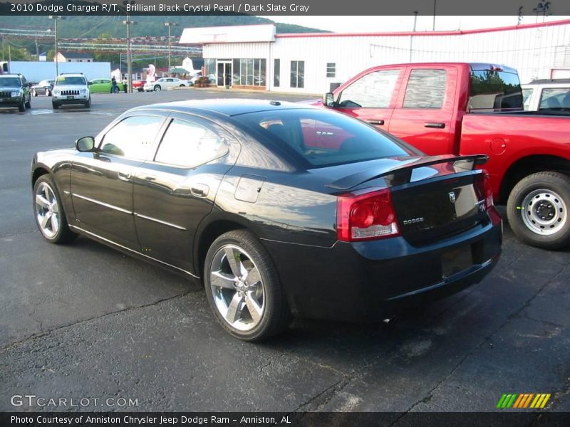 Brilliant Black Crystal Pearl / Dark Slate Gray 2010 Dodge Charger R/T