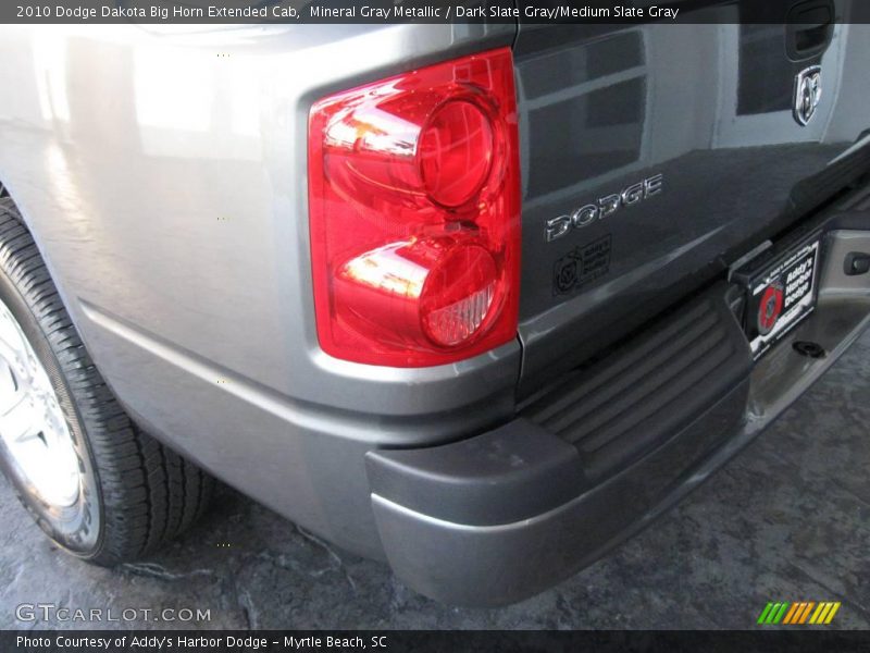 Mineral Gray Metallic / Dark Slate Gray/Medium Slate Gray 2010 Dodge Dakota Big Horn Extended Cab