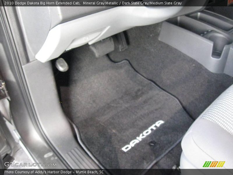 Mineral Gray Metallic / Dark Slate Gray/Medium Slate Gray 2010 Dodge Dakota Big Horn Extended Cab