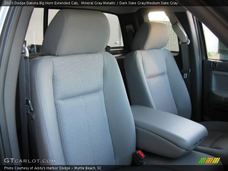 Mineral Gray Metallic / Dark Slate Gray/Medium Slate Gray 2010 Dodge Dakota Big Horn Extended Cab