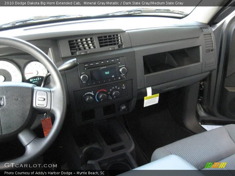 Mineral Gray Metallic / Dark Slate Gray/Medium Slate Gray 2010 Dodge Dakota Big Horn Extended Cab