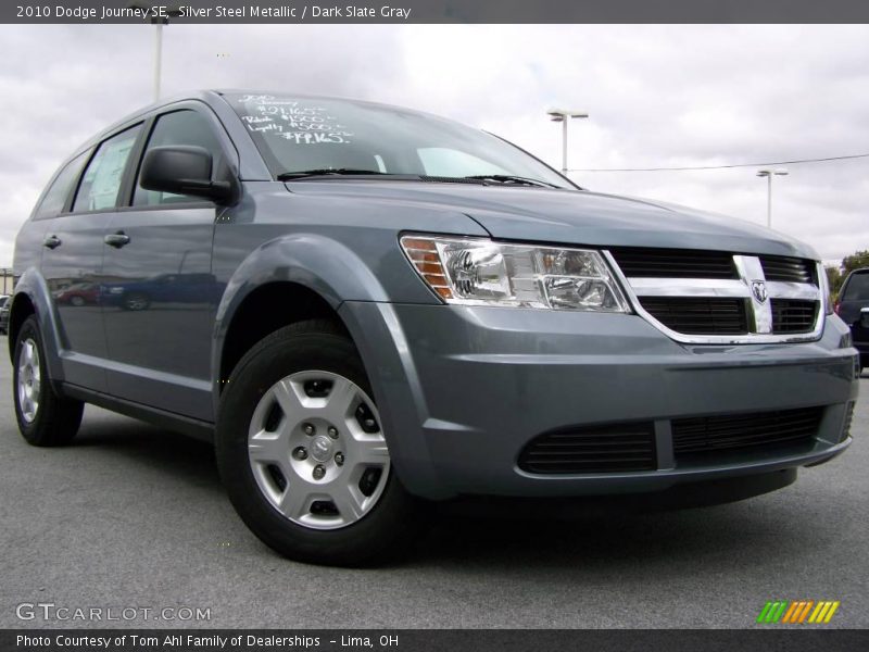 Silver Steel Metallic / Dark Slate Gray 2010 Dodge Journey SE