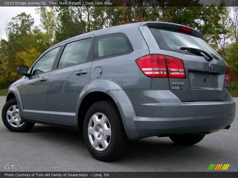 Silver Steel Metallic / Dark Slate Gray 2010 Dodge Journey SE