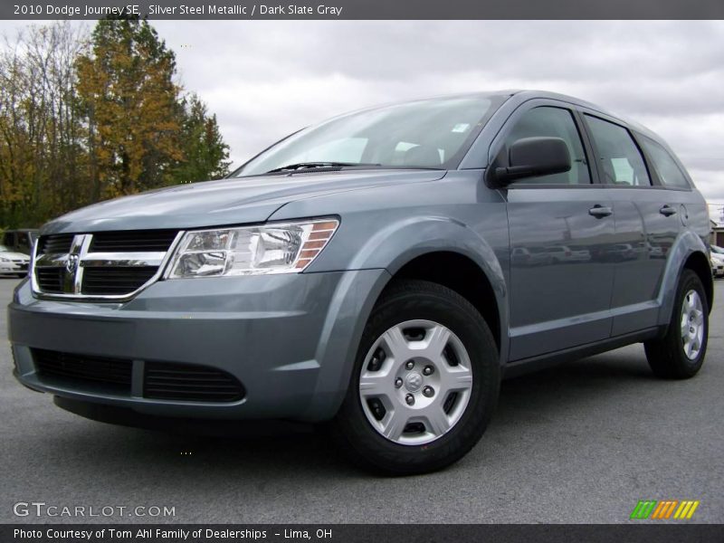 Silver Steel Metallic / Dark Slate Gray 2010 Dodge Journey SE