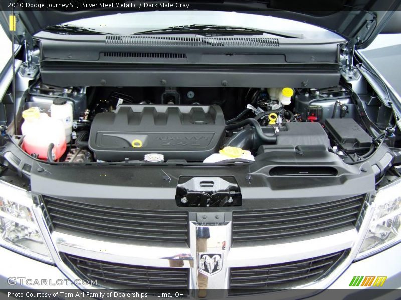 Silver Steel Metallic / Dark Slate Gray 2010 Dodge Journey SE