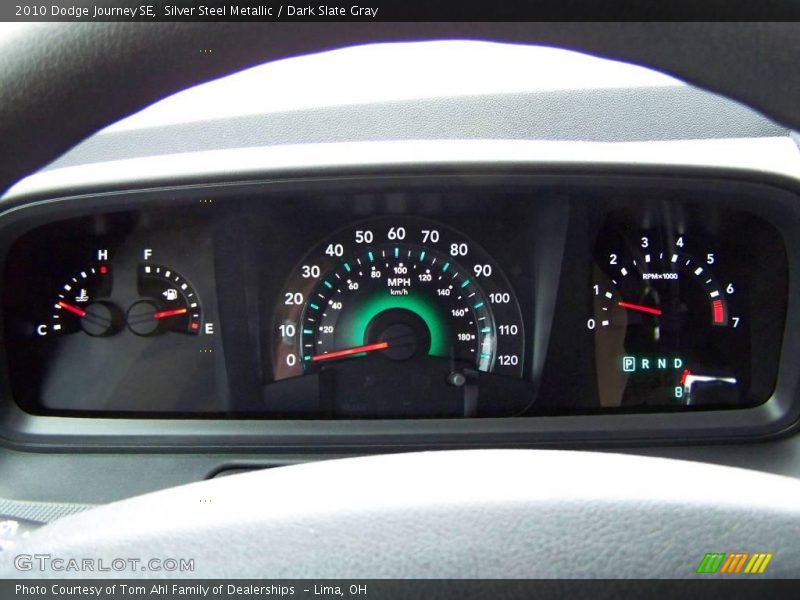 Silver Steel Metallic / Dark Slate Gray 2010 Dodge Journey SE