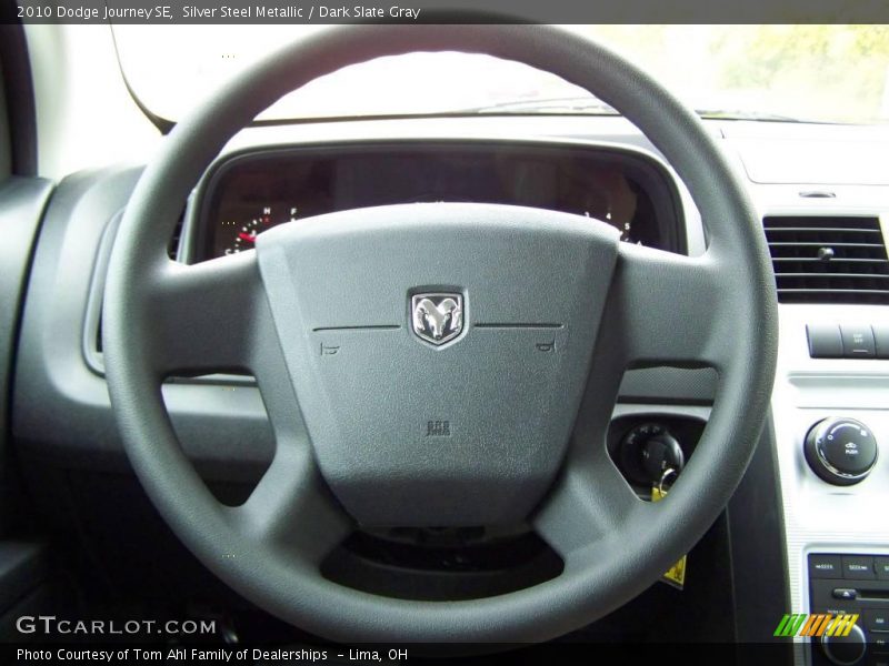 Silver Steel Metallic / Dark Slate Gray 2010 Dodge Journey SE