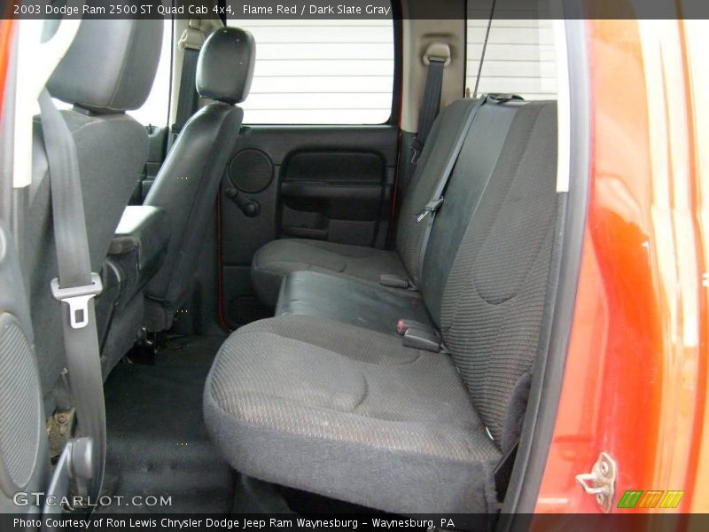 Flame Red / Dark Slate Gray 2003 Dodge Ram 2500 ST Quad Cab 4x4
