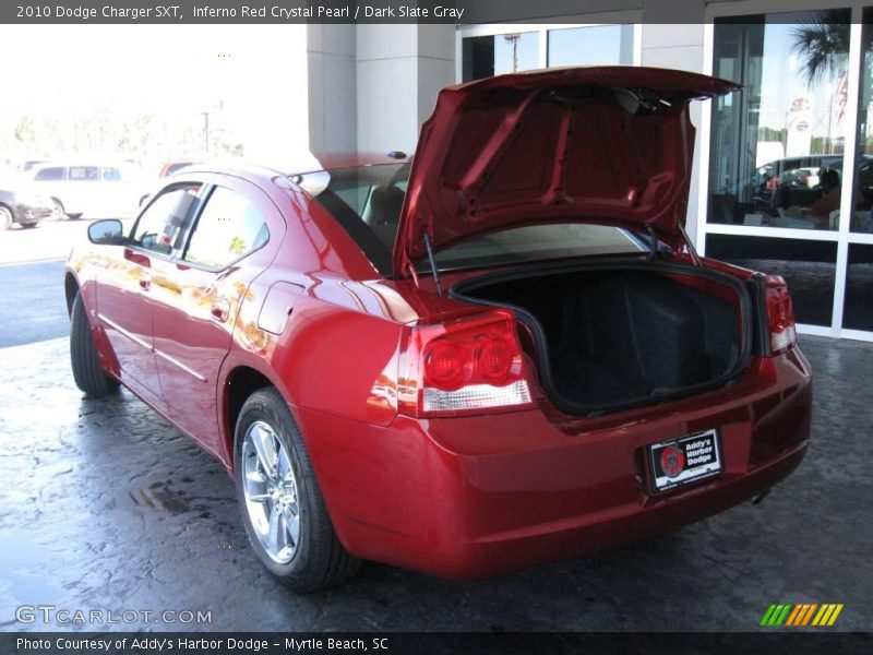 Inferno Red Crystal Pearl / Dark Slate Gray 2010 Dodge Charger SXT