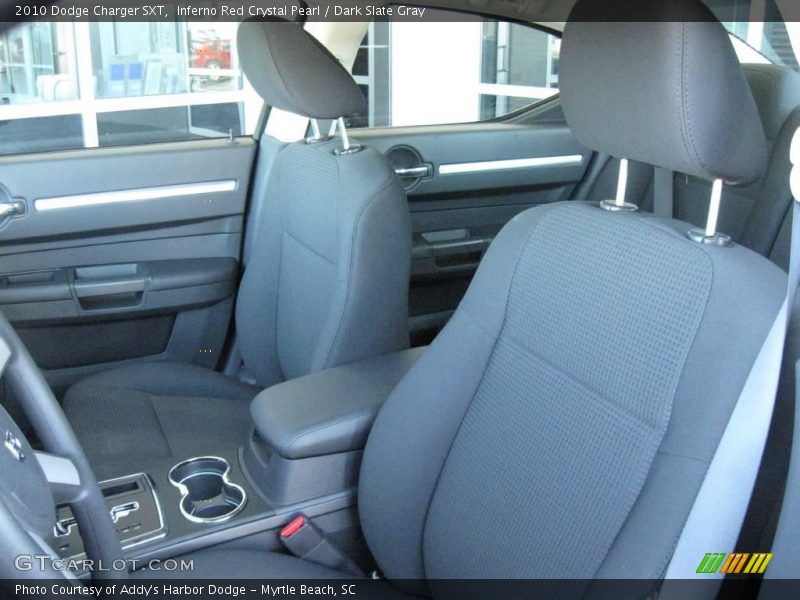 Inferno Red Crystal Pearl / Dark Slate Gray 2010 Dodge Charger SXT