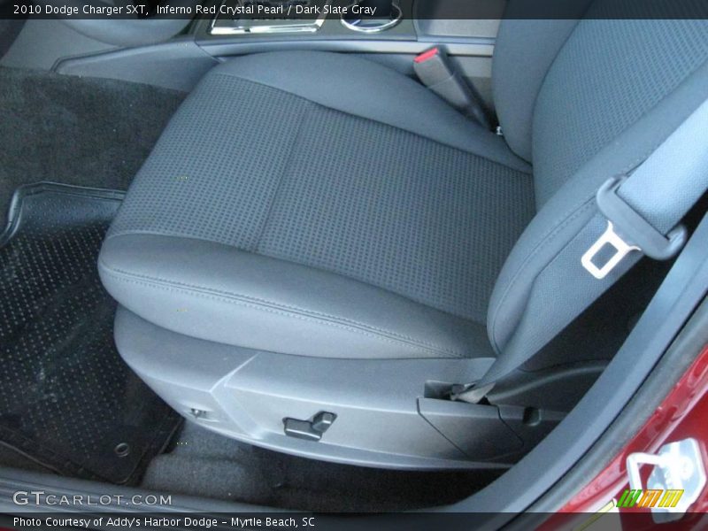 Inferno Red Crystal Pearl / Dark Slate Gray 2010 Dodge Charger SXT