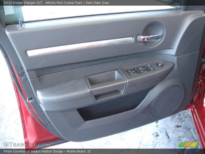 Inferno Red Crystal Pearl / Dark Slate Gray 2010 Dodge Charger SXT