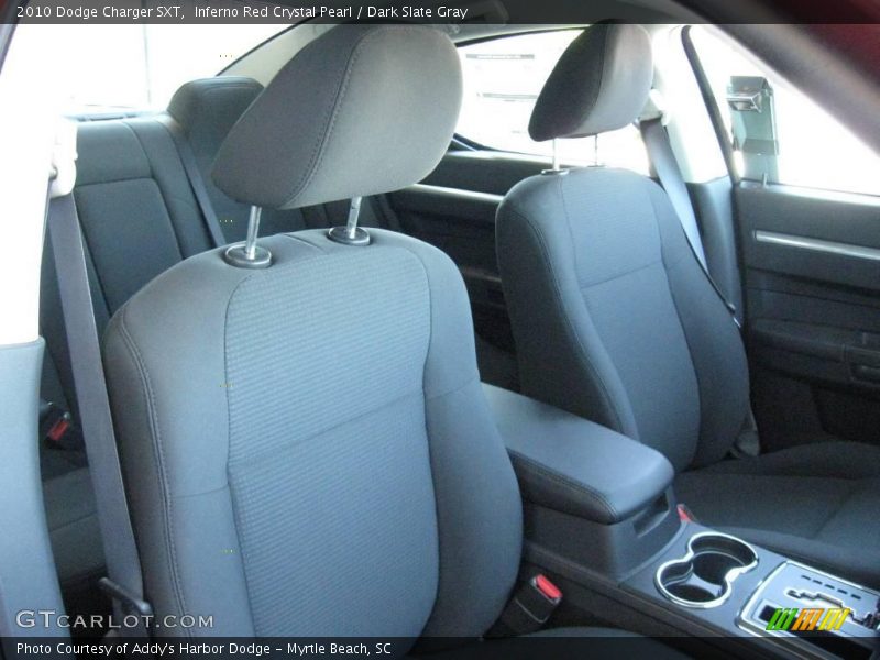 Inferno Red Crystal Pearl / Dark Slate Gray 2010 Dodge Charger SXT