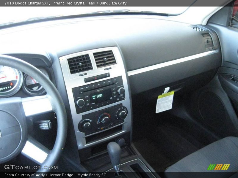 Inferno Red Crystal Pearl / Dark Slate Gray 2010 Dodge Charger SXT