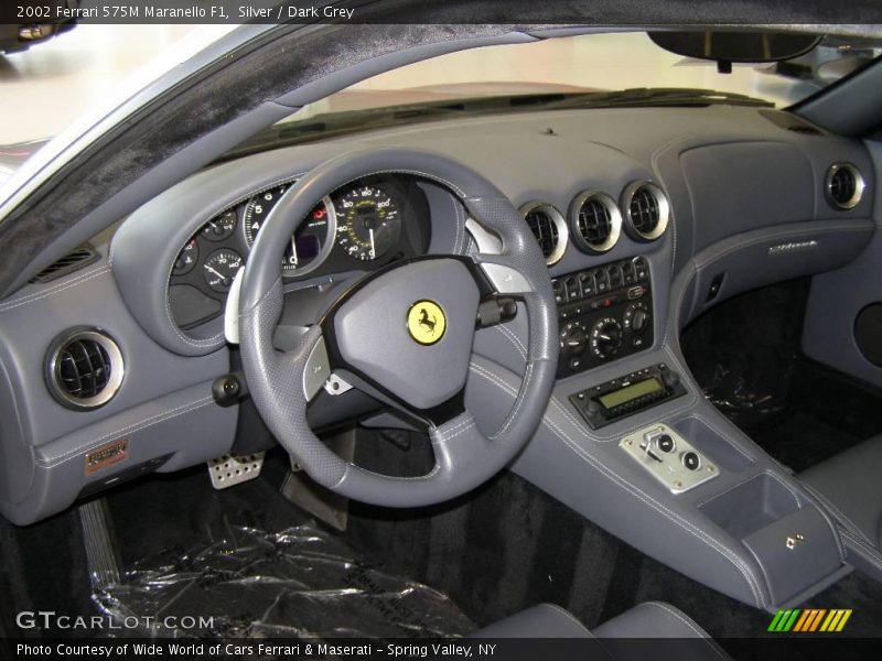 Silver / Dark Grey 2002 Ferrari 575M Maranello F1