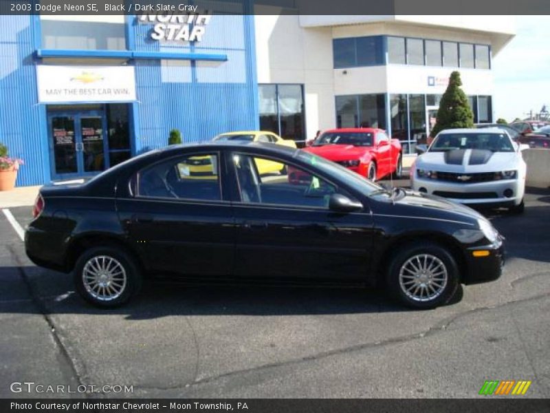 Black / Dark Slate Gray 2003 Dodge Neon SE