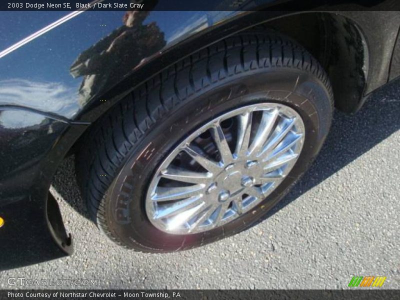 Black / Dark Slate Gray 2003 Dodge Neon SE