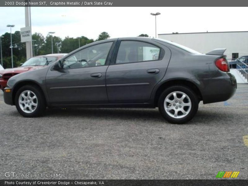 Graphite Metallic / Dark Slate Gray 2003 Dodge Neon SXT