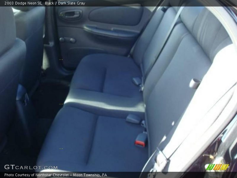 Black / Dark Slate Gray 2003 Dodge Neon SE