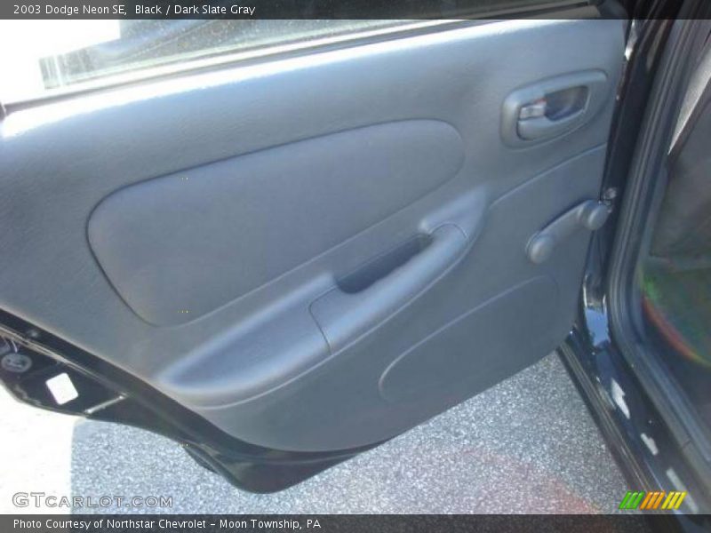 Black / Dark Slate Gray 2003 Dodge Neon SE