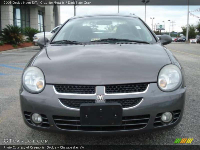 Graphite Metallic / Dark Slate Gray 2003 Dodge Neon SXT