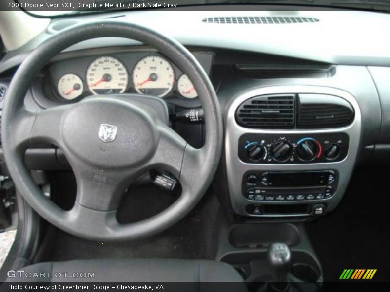 Graphite Metallic / Dark Slate Gray 2003 Dodge Neon SXT