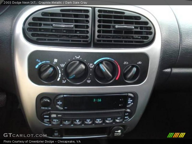 Graphite Metallic / Dark Slate Gray 2003 Dodge Neon SXT