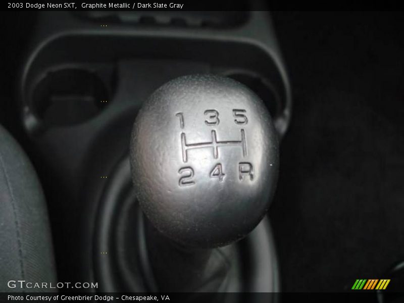 Graphite Metallic / Dark Slate Gray 2003 Dodge Neon SXT